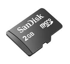 San Disc Memory Card 2 GB - Image 1
